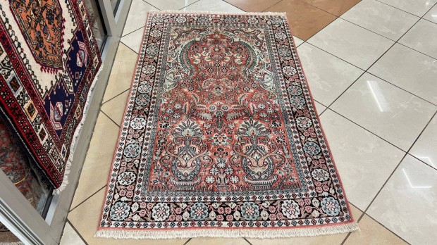 3818 Kasmri hernyselyem Isfahan kzi perzsa sznyeg 93X150CM