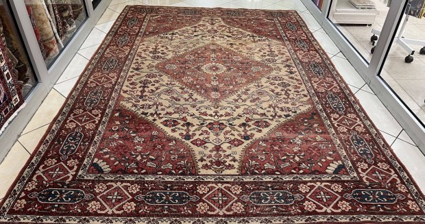 3821 Magyar Bakthyari Mintás Kézi Gyapjú Perzsa Szőnyeg 200X300CM