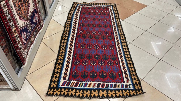 3825 Szennéh, Kelim ,Kilim 100% Gyapjú Kézi Gyapjú Szőnyeg 83X190CM
