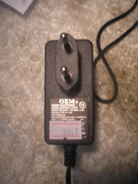 3841 12V 1A router tápegység adapter töltő ADS18B-B Netgear 5,5/3,5mm
