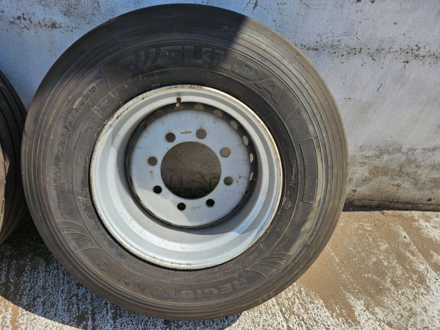 385/65R22.5 HW 6011 , HW 8011 pótkocsi kerék, kamion kerék új felnivel