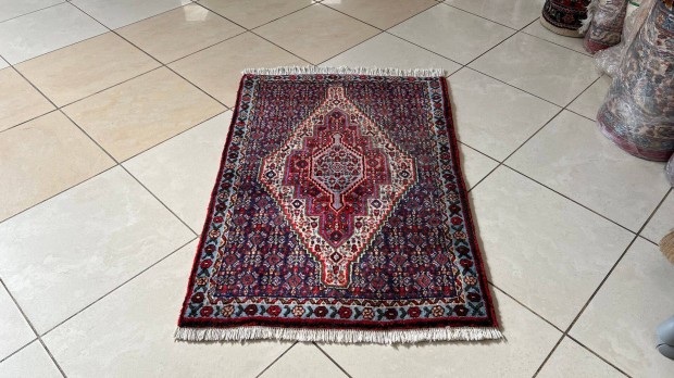 3861 Iráni VAS Bidjar kézi csomó gyapjú perzsa szőnyeg 70X105CM