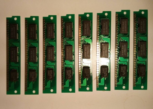 386-os PC RAM (Ver.1) 8db (kb.1993) teszteletlen