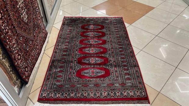 3873 Pakisztni Turkmen mints kzi gyapj perzsa sznyeg 90X150CM ing