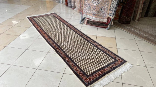3880 Akci Indiai Mir kzi gyapj perzsa fut sznyeg 85X270CM