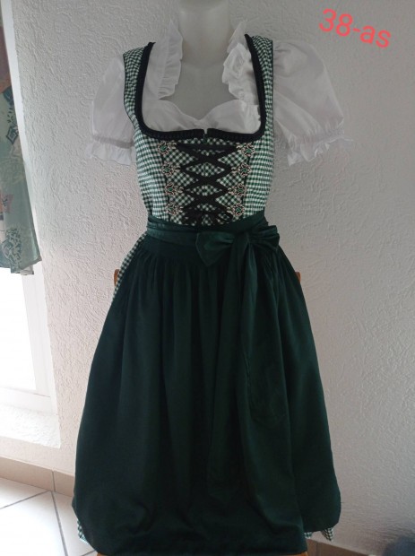 38-as dirndl ruha ktnnyel 