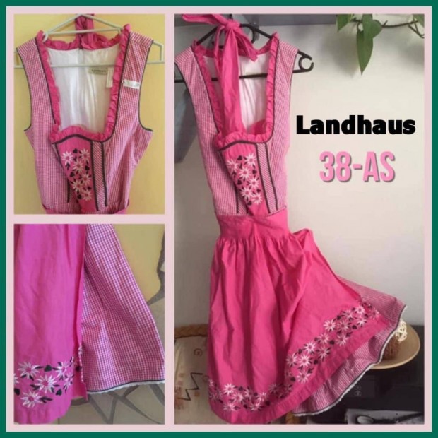 38-as rzsaszn kocks Dirndl ruha /Landhaus/