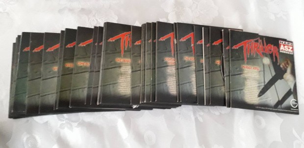 38 db Thriller cm sorozat dvd lemez. 