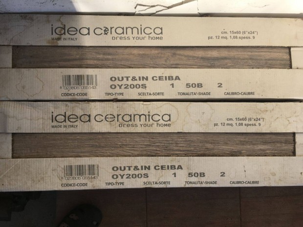 38 m2 | Idea Ceramica Out&In Ceiba 15x60 | kltri | padl | gres