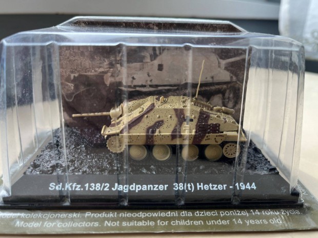 38(t) Hetzer Jagdpanzer makett