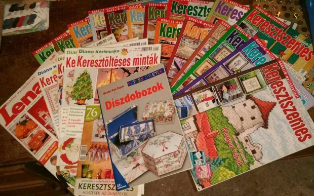 38db Magazin Praktika Keresztszemes vegfests Mandala Diana Diszdoboz