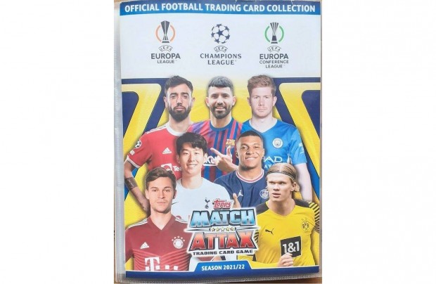 391 focis krtya teljes Topps CL Match Attax 2022 alapsor