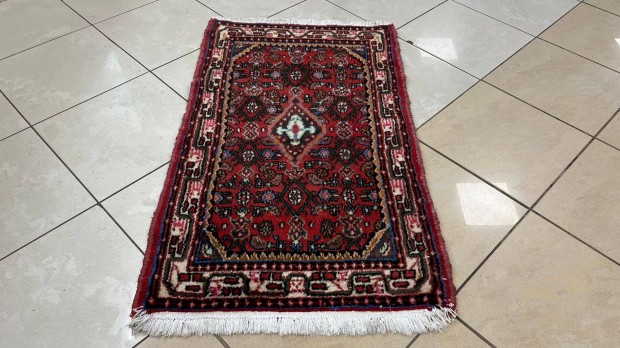 3989 Iráni Husseinabad kézi gyapjú perzsa szőnyeg 70X120CM Ingyen Futá