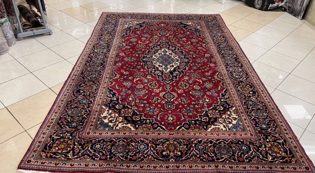 3993 Iráni Kashan Kézi csomó gyapjú perzsa szőnyeg 205X315CM Ingyen FU