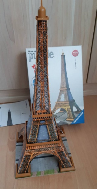 3D Eiffel-torony puzzle kirak