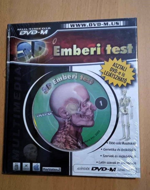 3D Emberi test + ajndk DVD-M. j, bontatlan