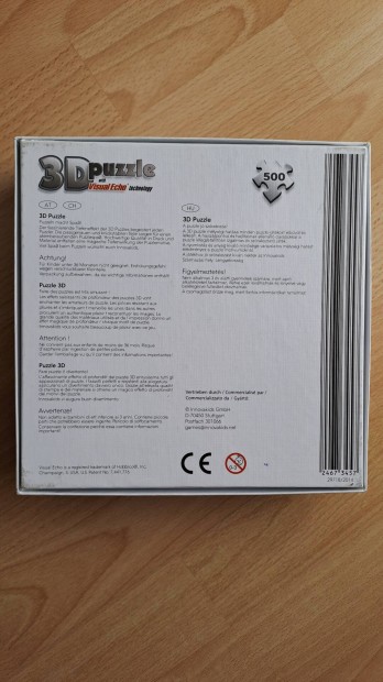 3D Puzzle 500 darabos