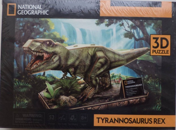 3D Puzzle T-Rex /j,bontatlan csomagols/