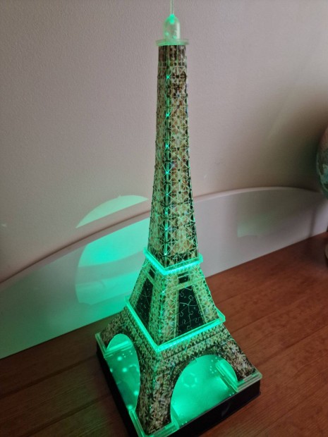 3D Puzzle - Eiffel torony Night Edition - vilgts - j llapot