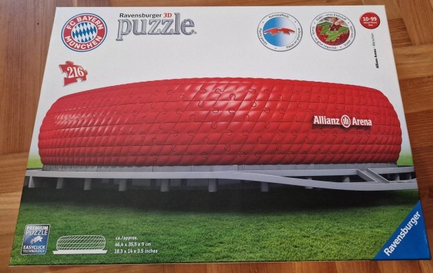 3D Puzzle stadionok 4fle