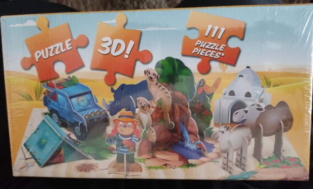 3D Szafaris puzzle