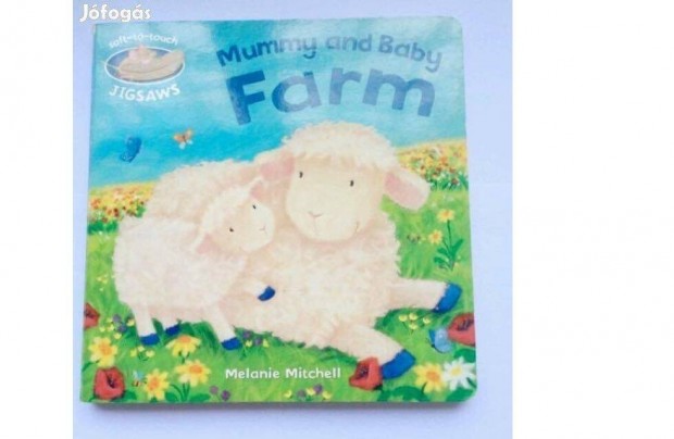 3D knyv, puzzle, Mummy and Baby Farm, angol nyelv 3D book