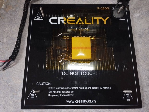 3D nyomtató Creality fűtött tárgyasztal 235 x 235