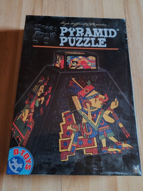 3D piramis puzzle, Maya, D-Toys/ Új