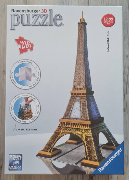 3D puzzle Eiffel torony