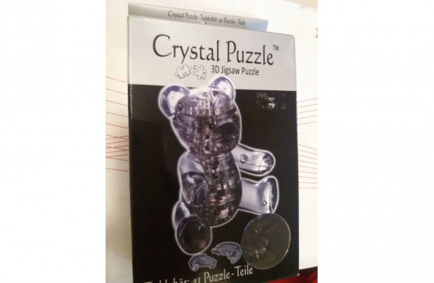 3D-s crystal puzzle teddy maci 41 db-os
