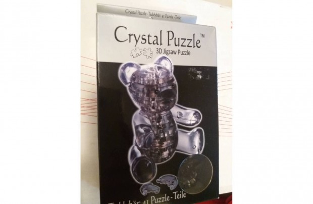 3D-s crystal puzzle teddy maci 41 db-os