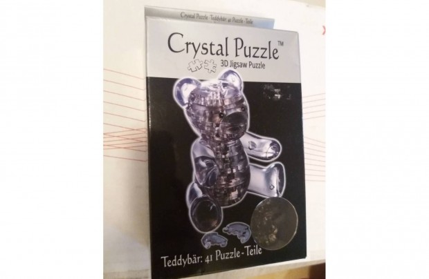 3D-s crystal puzzle teddy maci 41 db-os