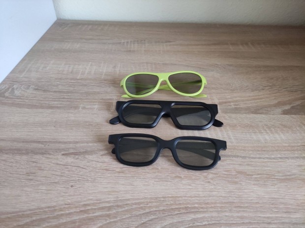 3D-s új 3 db szemüveg