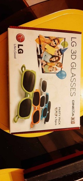 3D-szemveg (Party-szett)