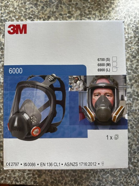 3M 6900 maszk 3M 6099 szr