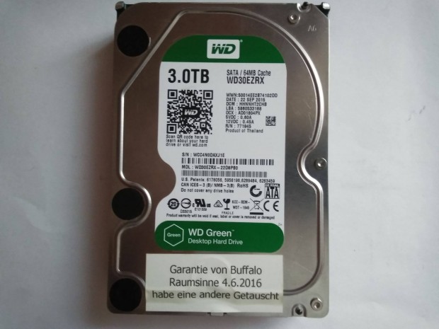 3Tb asztali hdd 100% elad