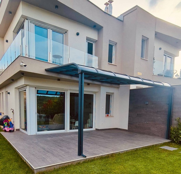 3X5 m-es 2 lábon álló teraszfedés, pergola garanciával, raktárról