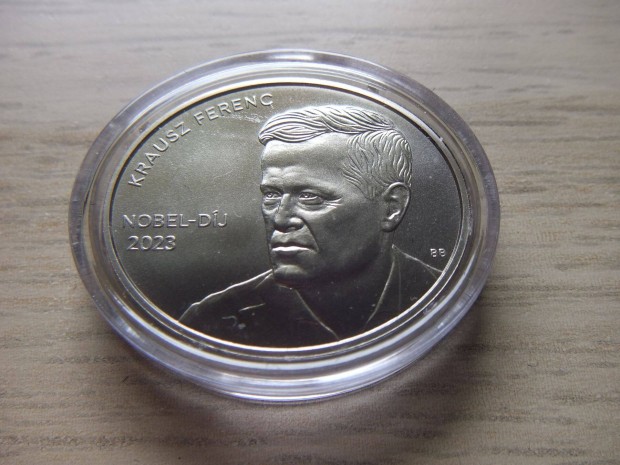 3.000 Ft Krausz Ferenc 2023 Nobel díj Emlékérem