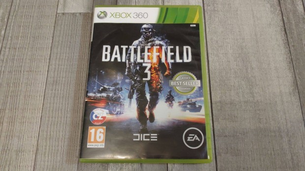 3+1Akci Xbox 360 : Battlefield 3 - Xbox One s Series X Kompatibilis