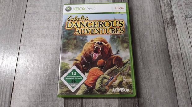 3+1Akci Xbox 360 : Cabelas Dangerous Adventures - Puskhoz is j !