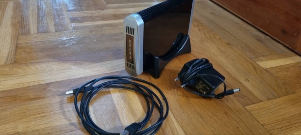 3.5" külső hdd, winchester 320GB usb, e-sata csatlakozóval