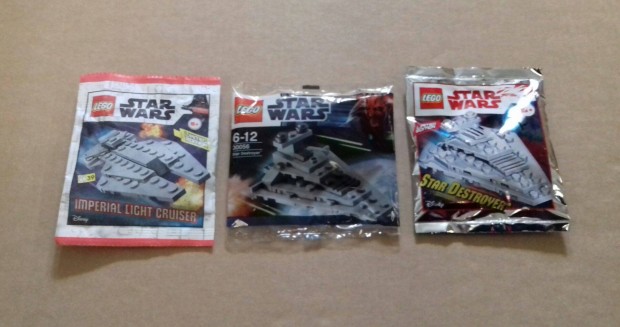 3 Csillagrombol Star Wars LEGO 30056 Star Destroyer 75315 75055 75252