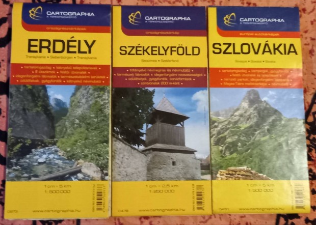3 DB Idegenforgalmi Autstrkp : Erdly / Szkelyfld / Szlovkia 