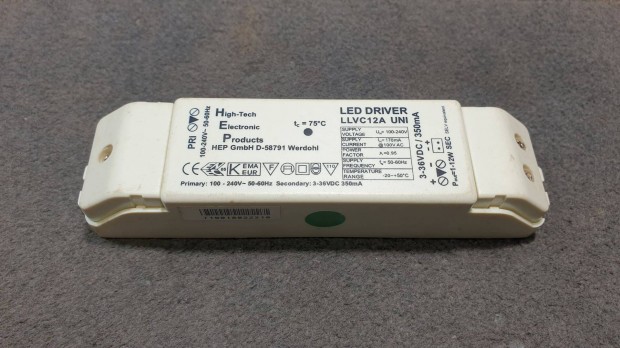 3 - 36 Volt DC, 350 mA LED Driver elad