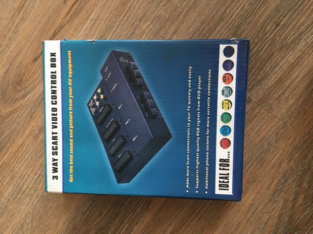 3-as scart video control box