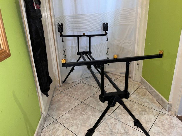 3 botos rod pod + 2 kapásjelző + 2 szwinger Új eladó