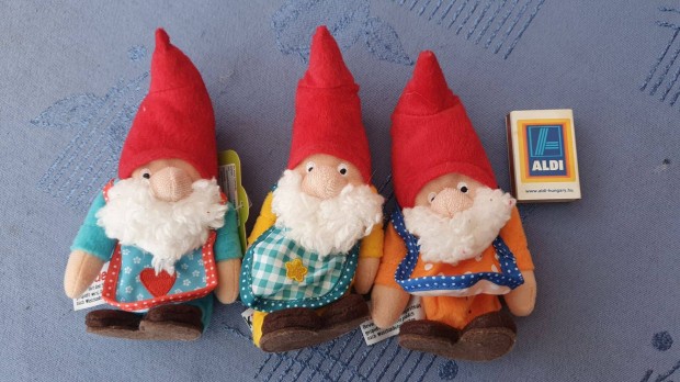 3 darab Új Kinder Joy törpe manó figura