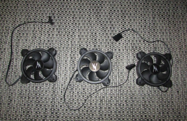 3 darab Zalman SH191101 pc ventilátor RGB