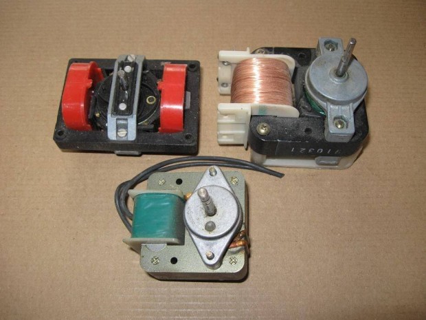 3 darab h�l�zati motor villanymotor