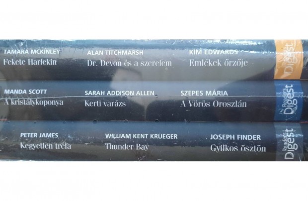 3 darab knyv elad a Reader's Digest sikerknyvek sorozatbl